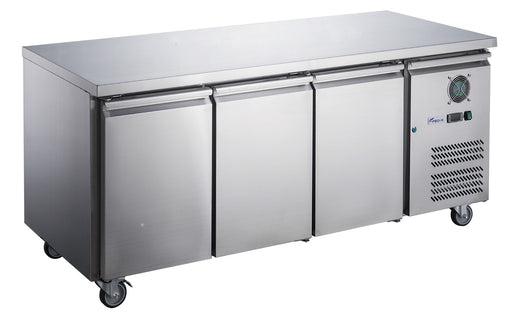 FED-X XUB6C18S3V - Three Door Bench Fridge 1795 x 600mm 339L - image 2