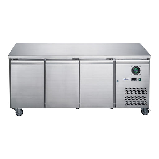 FED-X XUB6F18S3V - Three Door Bench Freezer 1795 x 600mm 339L