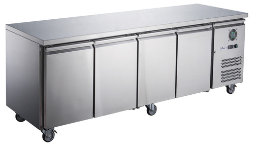 FED-X XUB7C22S4V - Four Door Bench Fridge 2230 x 700mm 553L - image 2