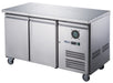 FED-X XUB7F13S2V - Two Door Bench Freezer 1360 x 700mm 282L - image 2