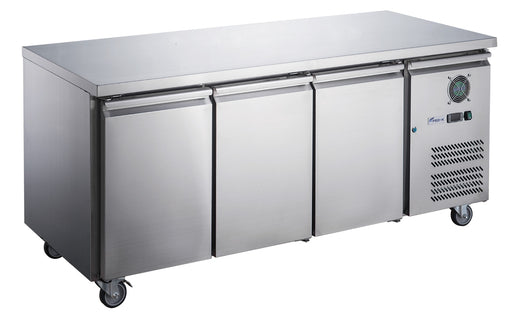 FED-X XUB7F18S3V - Three Door Bench Freezer 1795 x 700mm 417L - image 2