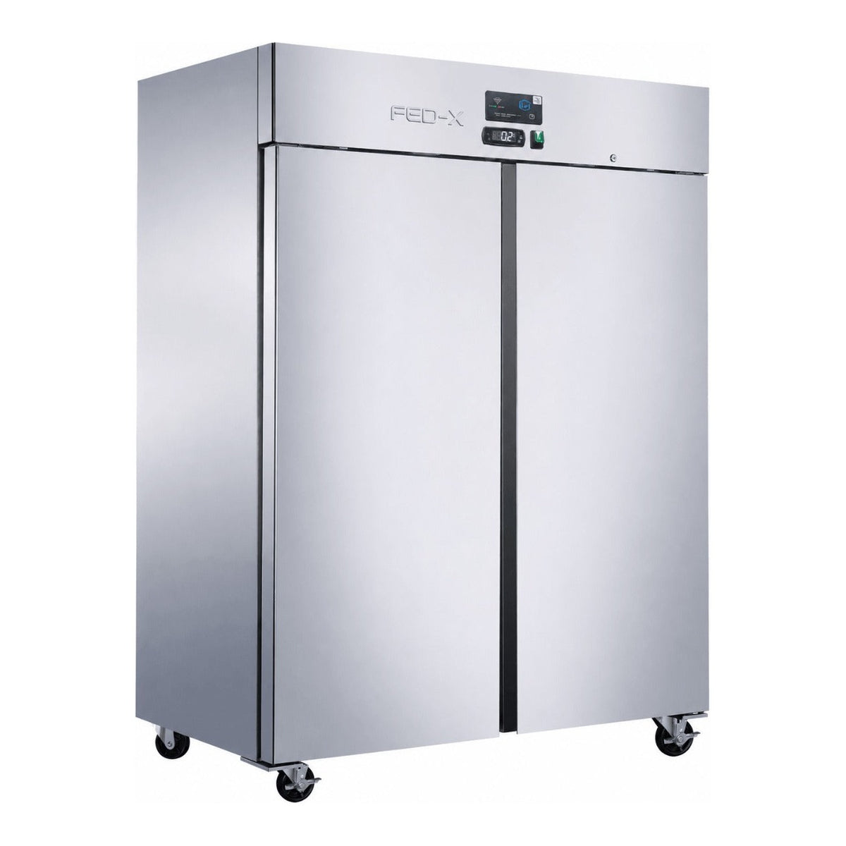 FED-X XUPF1400 - Press Liner Two Door Upright Freezer with Wi-Fi 1194L