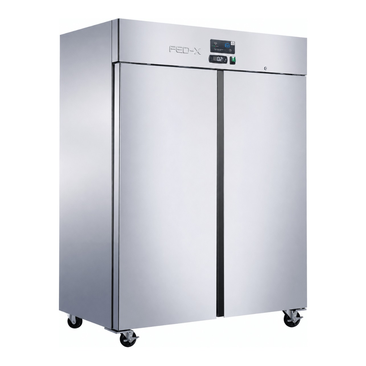 FED-X XUPC1400 - Press Liner Two Door Upright Fridge with Wi-Fi 1194L