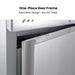FED-X XURC1200SFV - Two Door Stainless Steel Upright Fridge 1340mm 1200L - image 6