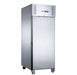 FED-X XURC600SFV - Single Door Stainless Steel Upright Fridge 680mm 618L