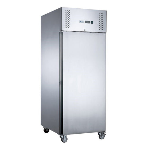 FED-X XURC650SFV - Single Door Stainless Steel Upright Fridge 740mm 650L