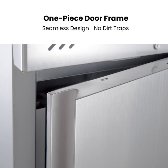 FED-X XURF600SFV - Single Door Stainless Steel Upright Freezer 680mm 618L - image 6