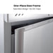 FED-X XURC650SFV - Single Door Stainless Steel Upright Fridge 740mm 650L - image 6