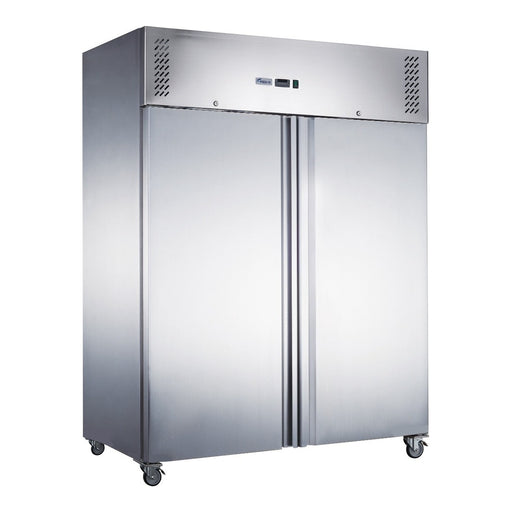 FED-X XURC1200SFV - Two Door Stainless Steel Upright Fridge 1340mm 1200L