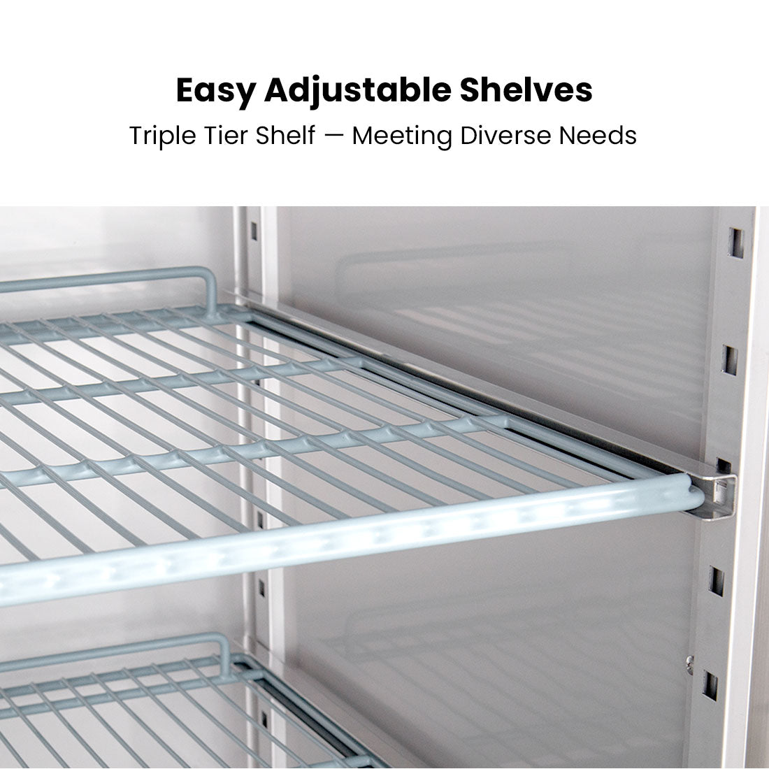 FED-X XURC1410S2V - Split Four Door Stainless Steel Upright Fridge 1480mm 1410L - image 5