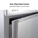 FED-X XURC650S1V - Split Two Door Stainless Steel Upright Fridge 740mm 650L - image 6