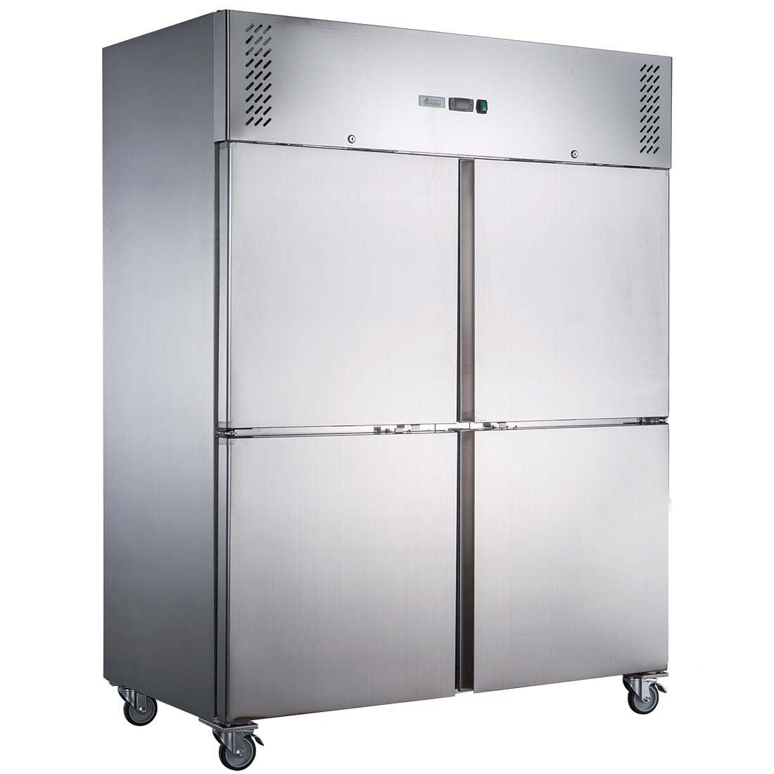FED-X XURF1200S2V - Split Four Door Stainless Steel Upright Freezer 1340mm 1236L
