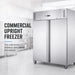 FED-X XURF1200SFV - Two Door Stainless Steel Upright Freezer 1340mm 1236L - image 4