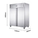 FED-X XURF1200SFV - Two Door Stainless Steel Upright Freezer 1340mm 1236L - image 2