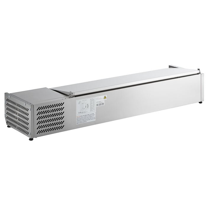 FED-X XVRX1500/380S - Countertop Salad Bar with Stainless Steel Lids 6 x GN 1/3 1500mm - image 4