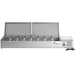 FED-X XVRX2000/380S - Countertop Salad Bar with Stainless Steel Lids 9 x GN 1/3 2000mm - image 4