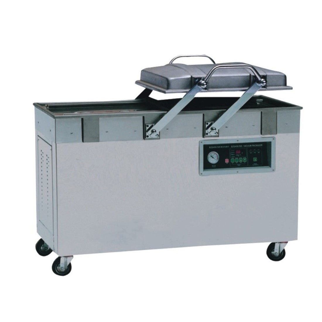 Yasaki ZJ-VM500S2C - Double Chamber Floor Vacuum Packer, 4 Seal Bars