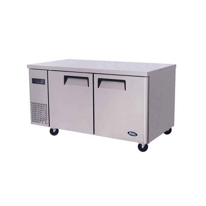Atosa YPF9022 - 2 Door Underbench Fridge 1200mm