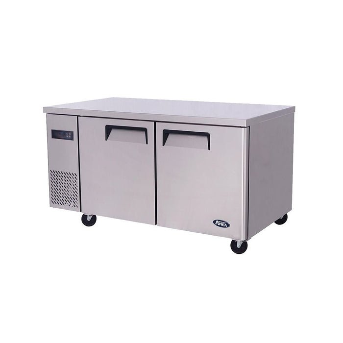 Atosa YPF9032 - 2 Door Underbench Fridge 1500mm