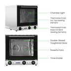 ConvectMax YXD-3AE - 62L Convection Oven with Grill, 10A - image 3