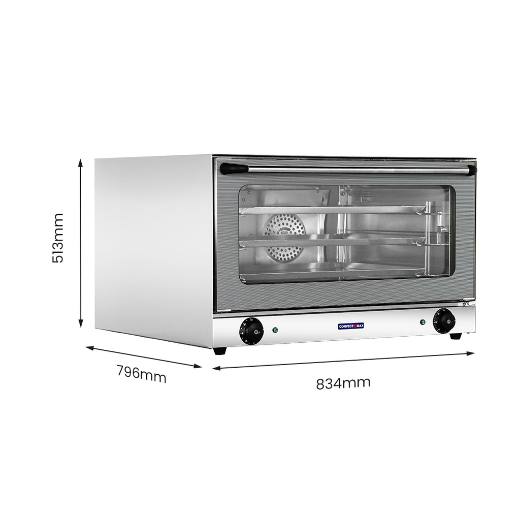 ConvectMax YXD-8A-3E - 3 Tray 600x400 Convection Oven, 15A - image 3