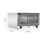 ConvectMax YXD-8A-3E - 3 Tray 600x400 Convection Oven, 15A - image 3