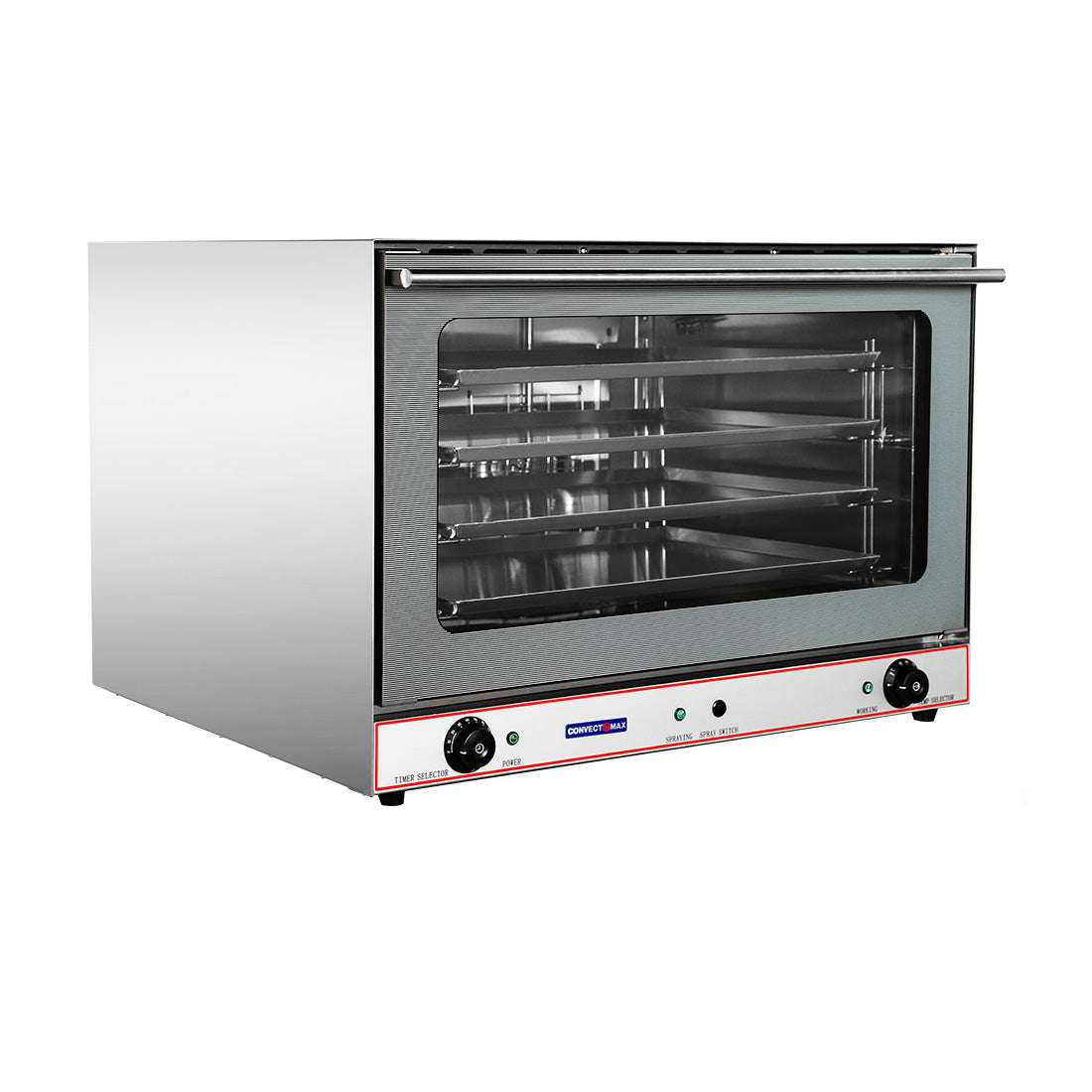 ConvectMax YXD-8A/15E - 4 Tray 600x400 Convection Oven with Steam, 15A - image 2