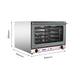 ConvectMax YXD-8AE - 4 Tray 600x400 Convection Oven with Steam - image 3