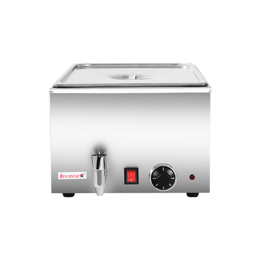 Benchstar ZCK165BT-1 - Benchtop Heated Bain Marie with Tap, 1/1 GN - image 2