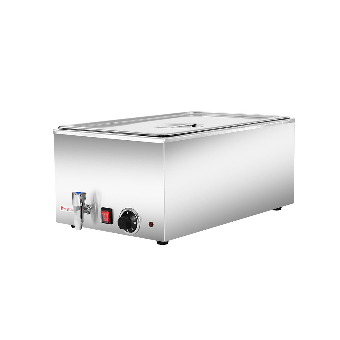 Benchstar ZCK165BT-1 - Benchtop Heated Bain Marie with Tap, 1/1 GN - image 3