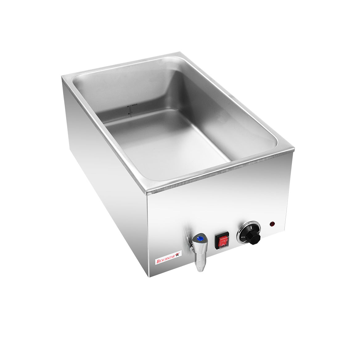 Benchstar ZCK165BT-1 - Benchtop Heated Bain Marie with Tap, 1/1 GN - image 5