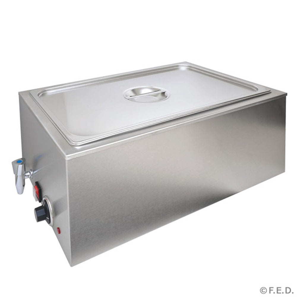 Benchstar ZCK165BT-1 - Benchtop Heated Bain Marie with Tap, 1/1 GN
