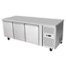 Atosa EPF3472 - Three Door Freezer Table