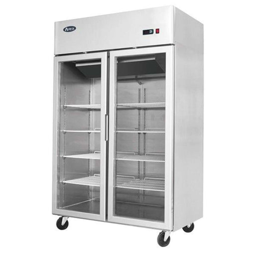 Atosa MCF8602 - Top Mounted Double Door Freezer Showcase