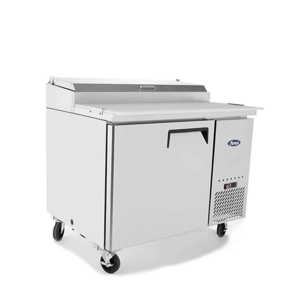 Atosa MPF8201 - Single Door Pizza Prep Table Refrigerator