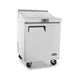 Atosa MSF8301 - Single Door Sandwich Prep Table Refrigerator