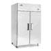 Atosa YBF9218 - Top Mounted Double Door Refrigerator