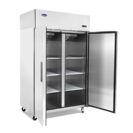 Atosa YBF9239 - Top Mounted Double Door Dual Temp Fridge & Freezer