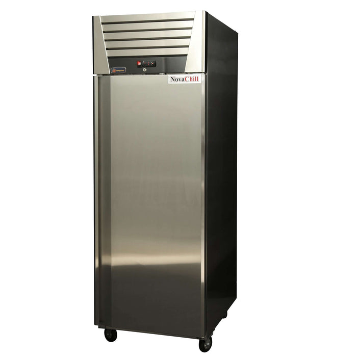 Conquest MPW8U1F-LPW8U1F - Single Solid Door Storage Fridge-Freezer