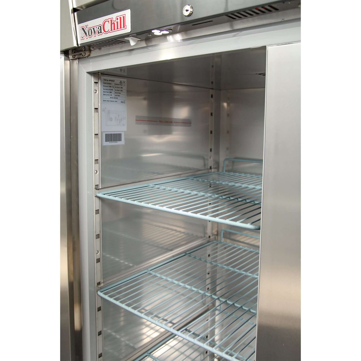 Conquest LPW8U2F - Double Solid Door Storage Freezer